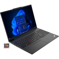 Lenovo ThinkPad E16 AMD G2 (21M50022GE), Notebook schwarz, AMD Ryzen 7 7735HS, AMD Radeon 680M, 32 GB DDR5, 1 TB (1 TB SSD), Windows 11 Pro 64-Bit