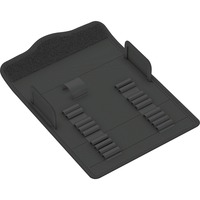Wera 9467 Textile Box für Kraftform Kompakt 900, leer, Werkzeugbox schwarz, für Steckschlüssel- und Bit-Satz 19-teilig