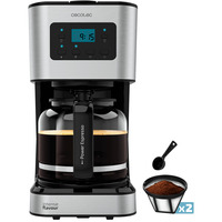 Cecotec Coffee 66 Smart Plus , Filtermaschine schwarz/edelstahl, Programmierbar