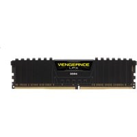 Corsair DIMM 8 GB DDR4-3200 , Arbeitsspeicher schwarz, CMK8GX4M1E3200C16, Vengeance LPX, INTEL XMP