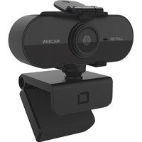 DICOTA Webcam PRO Plus Full HD schwarz