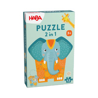 HABA Puzzle 2 in 1 Elefant 