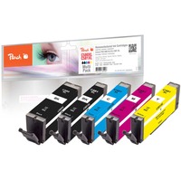 Peach Tinte Spar Pack PI100-378 kompatibel zu Canon PGI-580XL, CLI-581XL