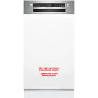Bosch SPI2HKS02E Serie 2, Spülmaschine edelstahl (gebürstet), 45 cm