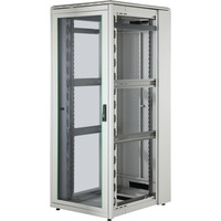 Digitus Netzwerkschrank Unique Serie - 800x1000 mm (BxT), IT-Schrank hellgrau, 42 Höheneinheiten