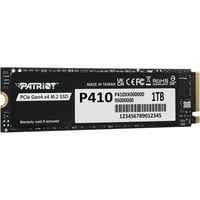 Patriot P410 1 TB, SSD PCIe 4.0 x4, NVMe 1.4, M.2 2280