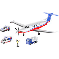 SIKU 5406 SUPER Pilatus PC-12 Pro "Flying Doctors" mit Zubehör, Modellfahrzeug 