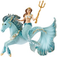 Schleich Bayala Meerjungfrau-Eyela auf Unterwasserpferd, Spielfigur 