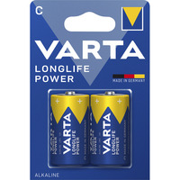 VARTA Longlife Power Batterie LR14, C (Baby) 2 Stück