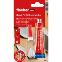 fischer GOW RepairFix 30 Sekunden Gel 15g, Kleber transparent
