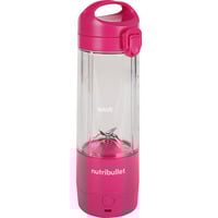 nutribullet Portable Standmixer NBP003BP pink, akkubetrieben, 0,475 Liter