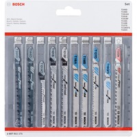 Bosch Stichsägeblatt-Satz All in One, 10-teilig