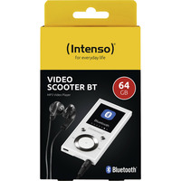 Intenso Video Scooter BT, Portable Player weiß, 64 GB, Bluetooth
