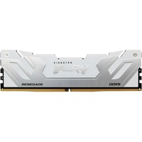 Kingston FURY CU-DIMM 24 GB DDR5-8400, Arbeitsspeicher silber/weiß, KF584CU40RW-24, FURY Renegade, INTEL XMP