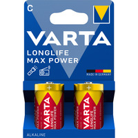 VARTA Longlife Max Power Batterie LR14, C (Baby) 2 Stück