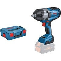 Bosch PRO Akku-Schlagschrauber BITURBO GDS 18V-1000 Professional solo, 18Volt blau/schwarz, ohne Akku und Ladegerät, 1/2", in L-BOXX