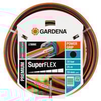 GARDENA Premium SuperFLEX Schlauch, 19mm (3/4") grau/orange, 25 Meter