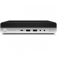 HP EliteDesk 800 G4 DM Generalüberholt, Mini-PC schwarz/silber, Windows 11 Pro