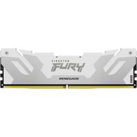 Kingston FURY DIMM 24 GB DDR5-8000, Arbeitsspeicher silber/weiß, KF580C38RW-24, Renegade, INTEL XMP