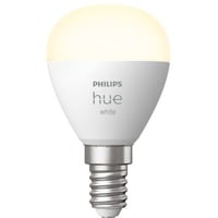 Philips HUE White Tropfenform P45 E14, LED-Lampe ersetzt 40 Watt