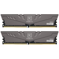 Team Group DIMM 32 GB DDR4-3600 (2x 16 GB) Dual-Kit, Arbeitsspeicher schwarz, TTCED432G3600HC14CDC01, T-CREATE EXPERT
