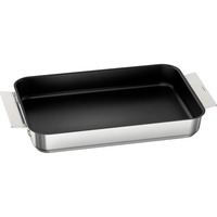 Bosch Home Pro Induction Flex Pfanne HEZ9FF010 edelstahl/schwarz, groß, 45 x 26cm