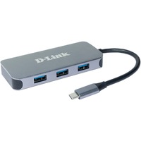 D-Link DUB-2335, Dockingstation USB-A, USB-C, HDMI, RJ-45