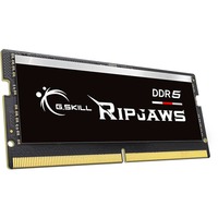 G.Skill SO-DIMM 32 GB DDR5-4800 , Arbeitsspeicher schwarz, F5-4800S3838A32GX1-RS, Ripjaws, INTEL XMP