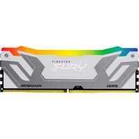 Kingston FURY DIMM 24 GB DDR5-8800, Arbeitsspeicher silber/weiß, KF588CU42RWA-24, Renegade RGB, INTEL XMP