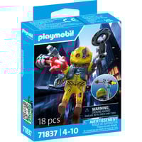 PLAYMOBIL 71837 Heroes: Roboter-Held, Konstruktionsspielzeug 