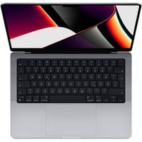 Apple Apple MacBook Pro 14" (2021) Gerneralüberholt, Notebook grau, 32 GB, 1 TB (1 TB SSD), macOS, Amerikanisch