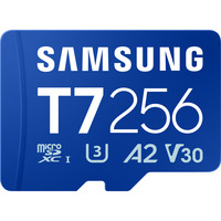Samsung T7 microSDXC 256 GB, Speicherkarte blau