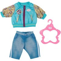 ZAPF Creation BABY born® Outfit mit Jacke 43cm, Puppenzubehör inklusive Kleiderbügel