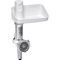 Bosch Fleischwolf-Aufsatz MUZ5FW1 weiß/aluminium, für Küchenmaschine Serie 4 (MUM5)
