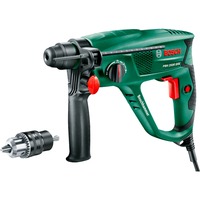 Bosch Heimwerken & Garten Bohrhammer PBH 2500 SRE grün/schwarz, 600 Watt, Koffer