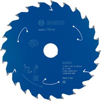 Bosch Kreissägeblatt Expert for Wood, Ø 140mm, 24Z Bohrung 20mm, für Akku-Handkreissägen
