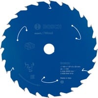 Bosch Kreissägeblatt Expert for Wood, Ø 184mm, 24Z Bohrung 20mm, für Akku-Handkreissägen