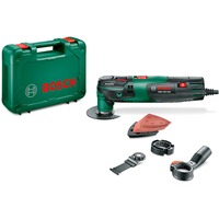 Bosch Multifunktions-Werkzeug PMF 250 CES grün, 250 Watt, inkl. Zubehör Set klein