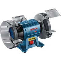 Bosch Professional GBG 60-20 Professional, Doppelschleifer blau/schwarz, 600 Watt