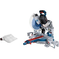 Bosch Professional PRO Akku-Kapp-und Gehrungssäge BITURBO GCM 18V-305 GDC Professional solo, Kapp- und Gehrungssäge blau, Bluetooth Modul, ohne Akku und Ladegerät