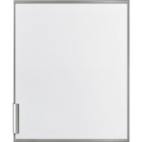 Bosch Türfront mit Alu-Dekorrahmen KFZ10AX0, Türverkleidung weiß/silber
