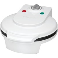 Clatronic Waffelautomat WA 3491, Waffeleisen weiß, 1.200 Watt