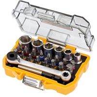 DEWALT Schrauber Bit- und Ratschen-Set DT71516, 24-teilig, Werkzeug-Set inkl. hochwertiger Ratsche