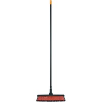 Fiskars Solid Allzweckbesen L schwarz/orange, 48cm