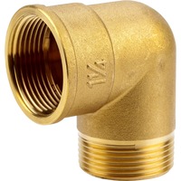 GARDENA Messing-Winkel IG + AG 42mm (G 1.1/4), Verbindung