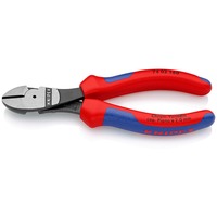 KNIPEX Kraft-Seitenschneider 74 02 160, Schneid-Zange angeschmiedete Gelenkachse