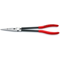 KNIPEX Montierzange gerade, 2871280, Greifzange rot/schwarz