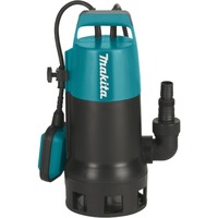 Makita Tauchpumpe Klar-/Schmutzwasser 14.400 l/h, Tauch- / Druckpumpe blau/schwarz, 1.100 Watt