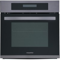 Respekta DIGI 8 Black Steel, Backofen edelstahl (dunkel)/schwarz