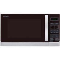 SHARP R-742INW, Mikrowelle silber
